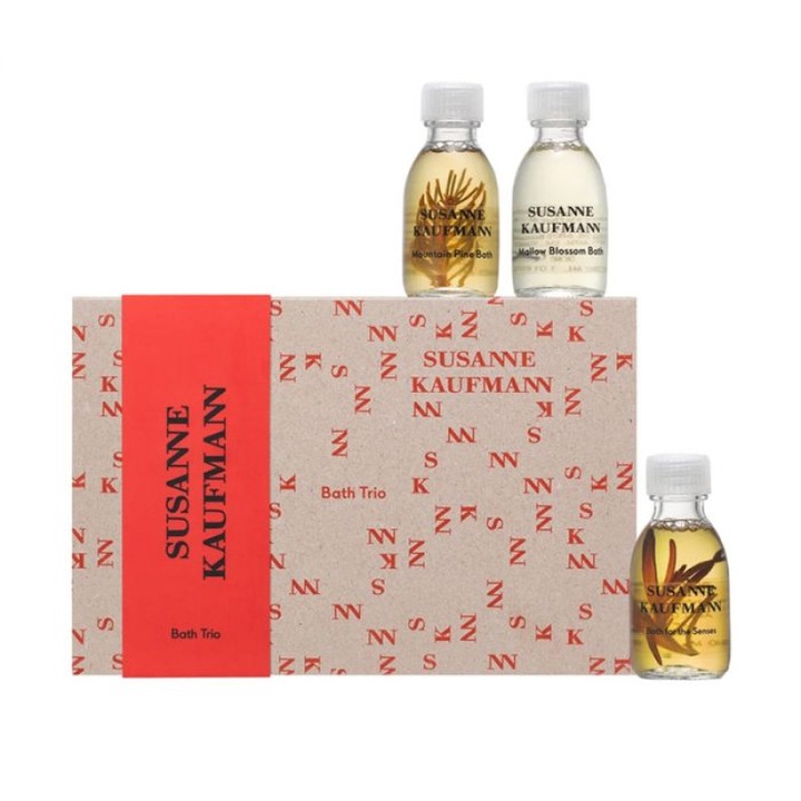 Set Trio Baie Susanne Kaufmann, 3 uleiuri de baie 30ml, pentru senzorial, relaxant, nourishing