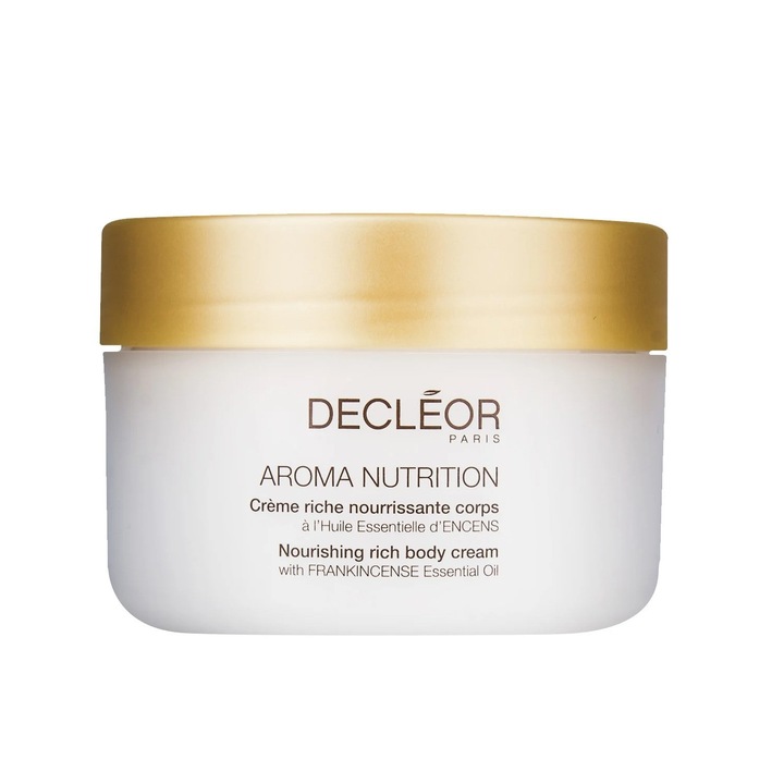 Crema de corp Decleor Aroma Nutrition cu ulei esențial de tămâie 200ml