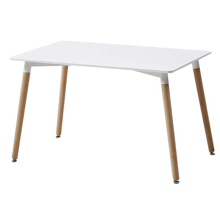 Трапезна маса SANI SL673, 120x80x74cm, Бял