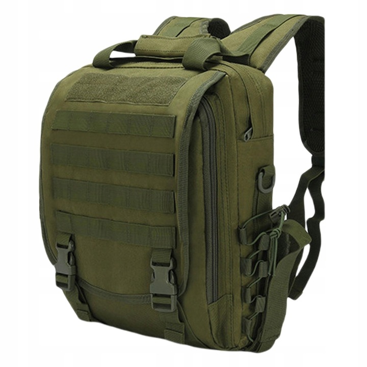 Rucsac Molle 10L, impermeabil, verde militar, 37x33x13cm, set 1 bucata