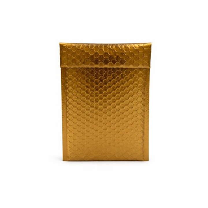 Plic cu bule metalizat NEOPAK B6, 140x170mm, Maro, autoadeziv