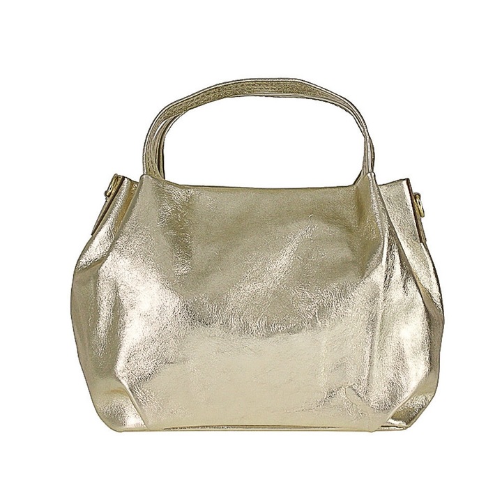 Дамска чанта от естествена кожа, Италианска, Vera Pelle