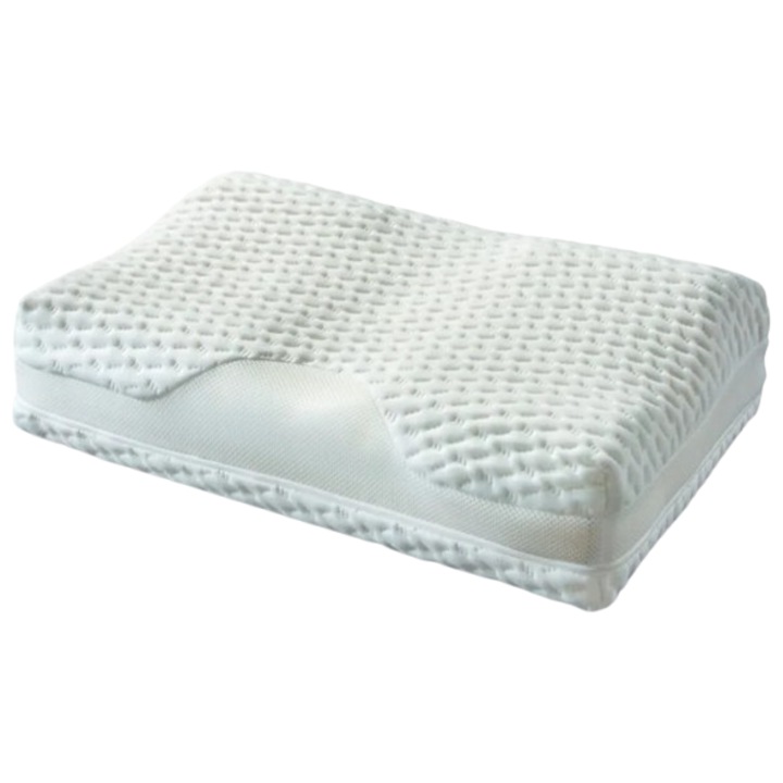 Pernă ortopedică PRO-PIL-O Latex, Sanders Kauffmann, 53 x 36 cm