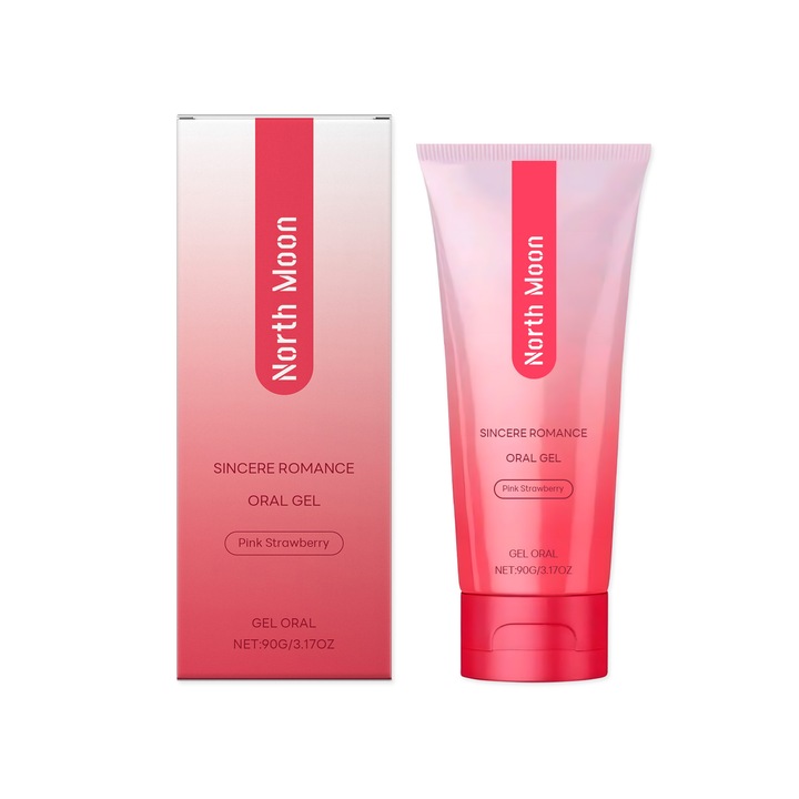 Testápoló gél, NORTH MOON, gyengéd formula, 90g, száj- és bőrkímélő