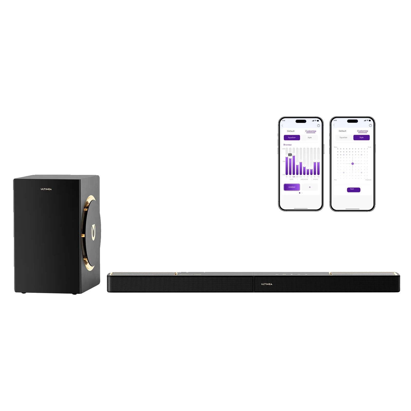 Soundbar, 3.1.2 Canale, Conectivitate Versatila, Skywave F30 Boom, Negru