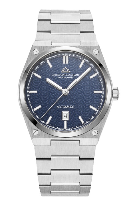 Christophe Duchamp, Rozsdamentes acél automata karóra, Ezüstszín