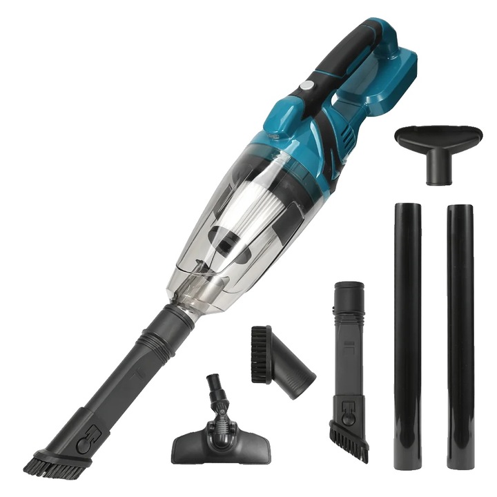 Aspirator fara fir, putere de aspiratie puternica, capacitate de colectare 750ml, design ergonomic