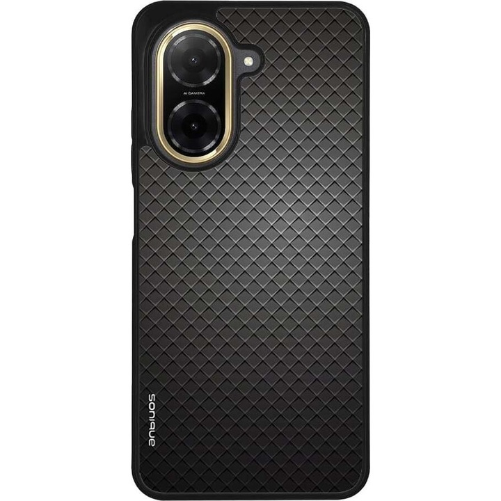 Husa telefon Sonique Carbon Series pentru Xiaomi Redmi A5 4G, silicon, antisoc, negru, 173.45mm