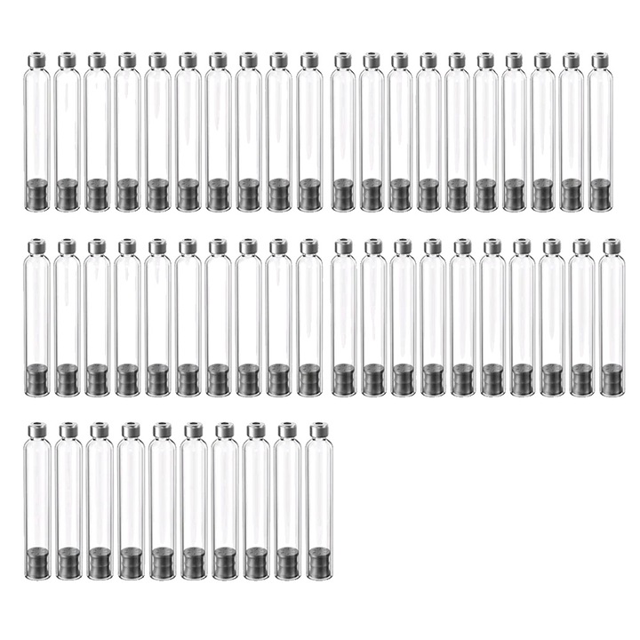Manson pentru stilou de insulina, sticla durabila, design usor, set 50 bucati