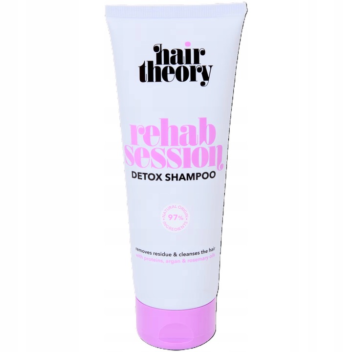Hair Theory Sampon Detoxifiant, 250ml, cu Uleiuri de Argan si Rozmarin
