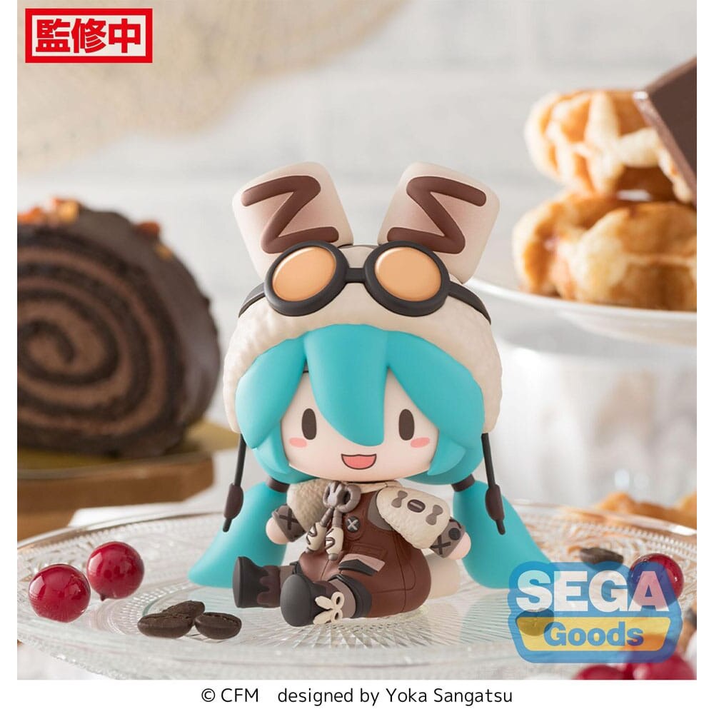 Figurina Fuwa Petit Chibi Hatsune Miku Marshmallow Hot Cocoa Character ...