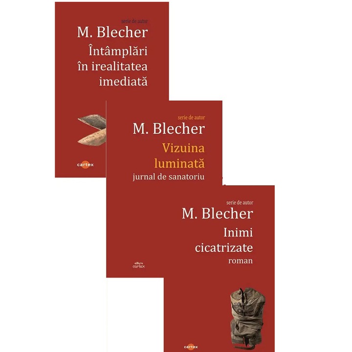Pachet autor Blecher, 3 carti