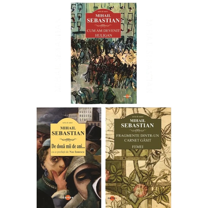Pachet Sebastian 1, 3 carti