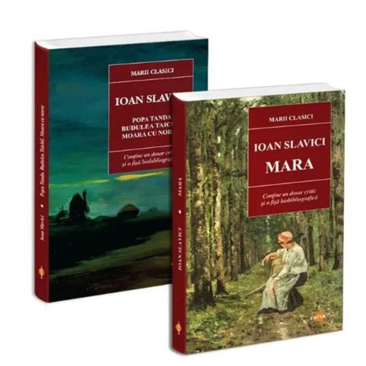 Pachet Slavici-Mara,Moara cu noroc, 2 carti