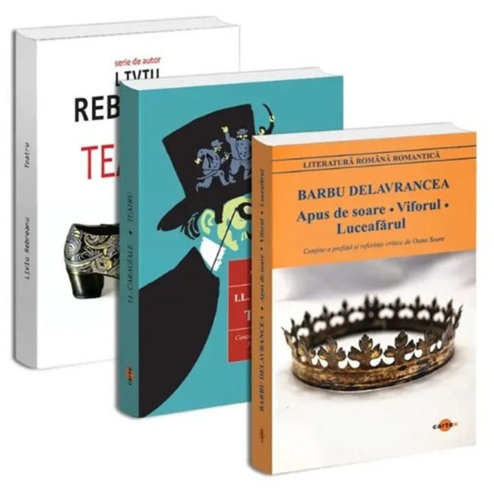 Pachet teatru 1, 3 carti