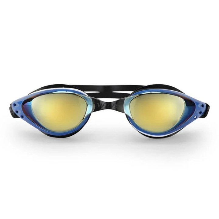 Ochelari inot baieti Negru-Albastru protectie UV lentile incasabile si carcasa transparenta