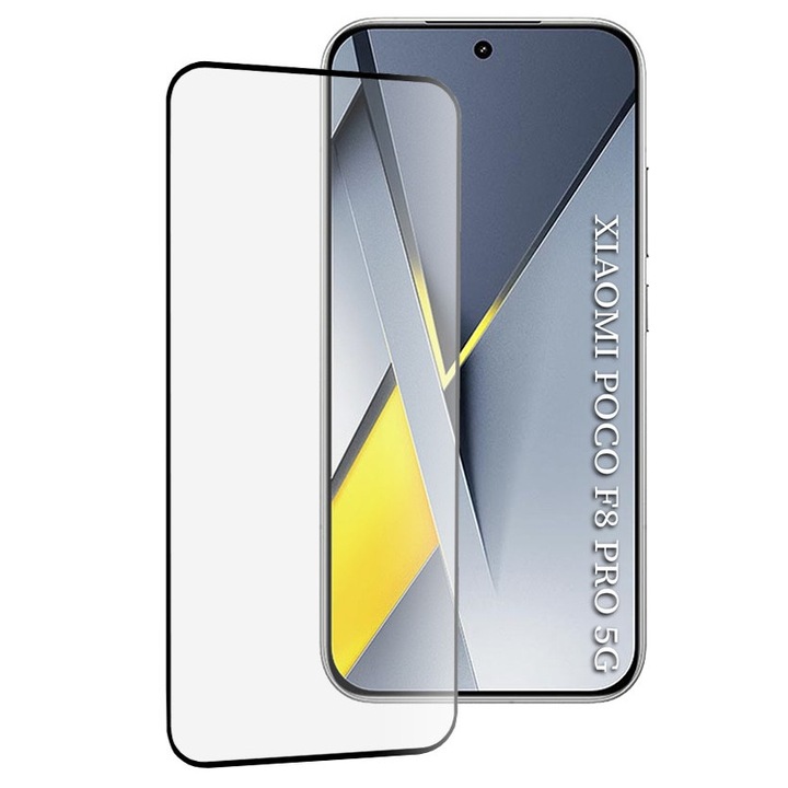 Folie sticla pentru Poco F8 Pro 111d Full Cover / Full Glue tempered glass - clear