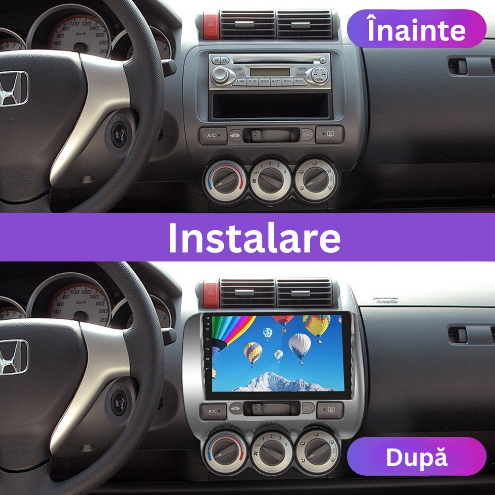 Maxtech Auto Navigație Auto Maxtech PRO SERIES pentru Honda Jazz (2002-2008), 4GB ...