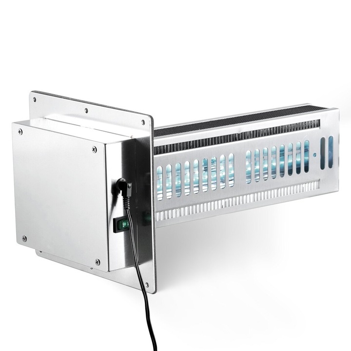 Purificator de aer HVAC VEVOR, 36W, 16inch, negru