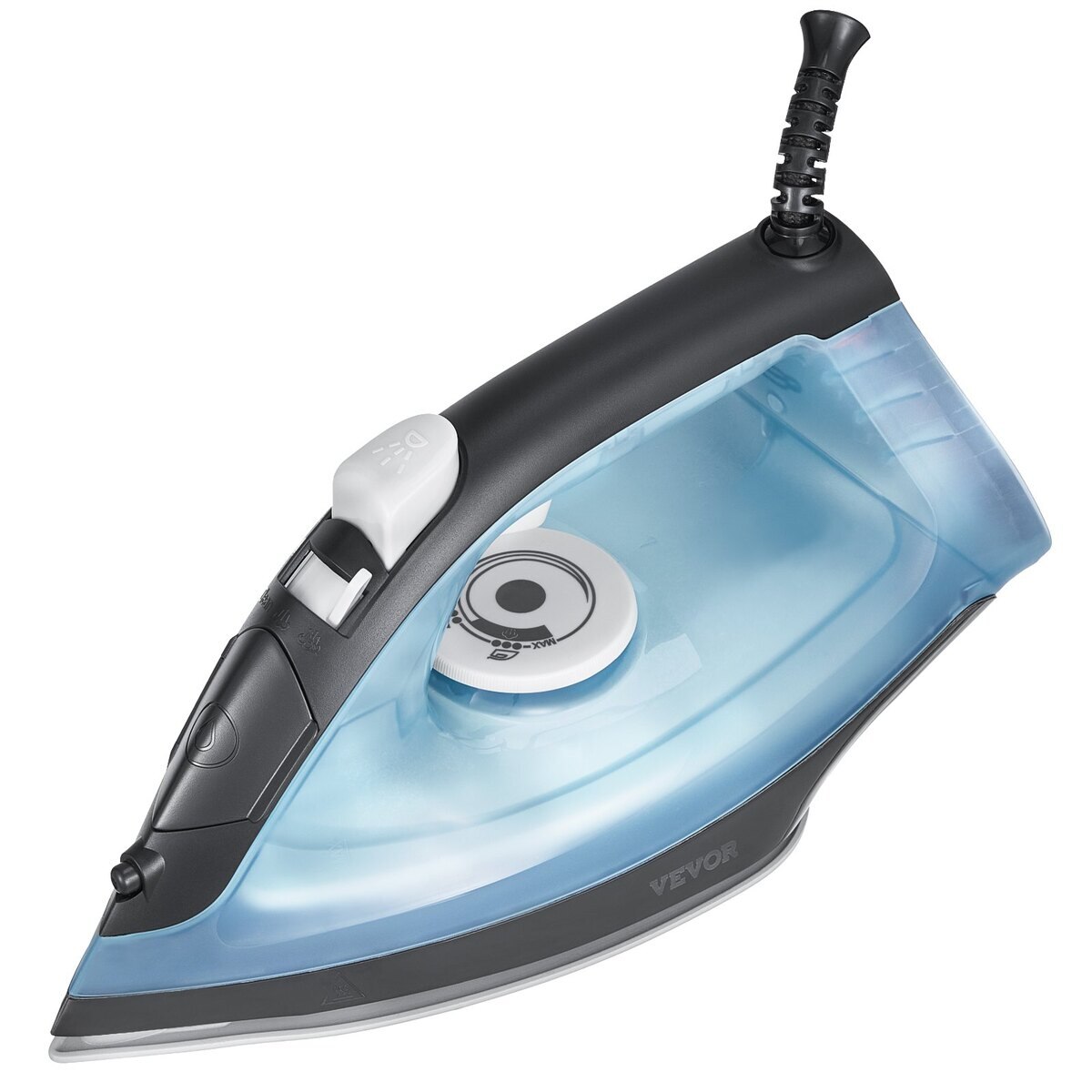 Fier de calcat cu abur VEVOR, 1600W, auto-oprire, auto-curatare, 270x120x190mm