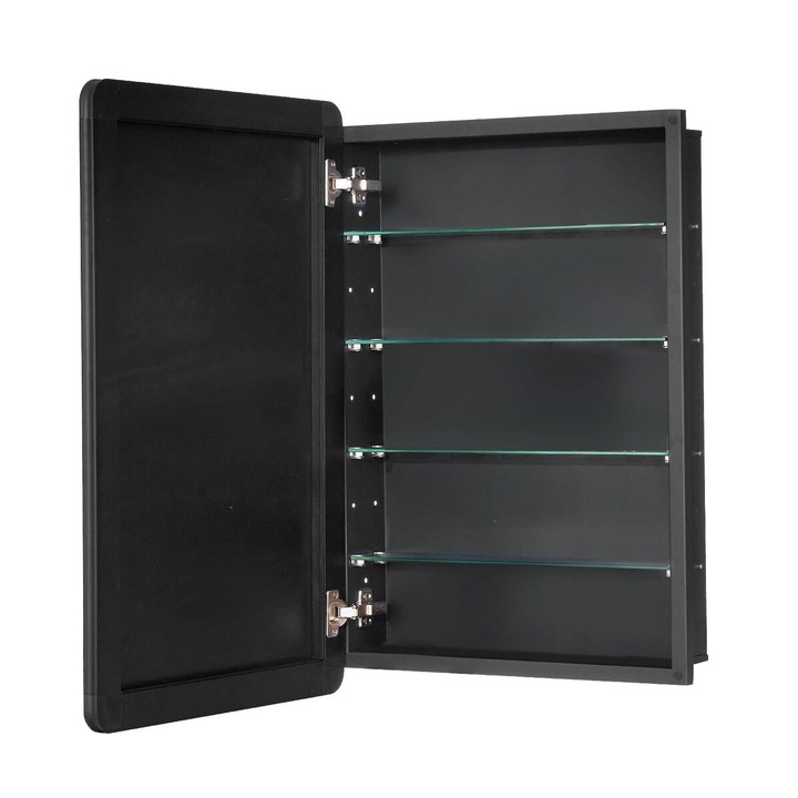 Dulap medical pentru baie VEVOR, cu oglinda, 4 rafturi ajustabile, 20x30 inch