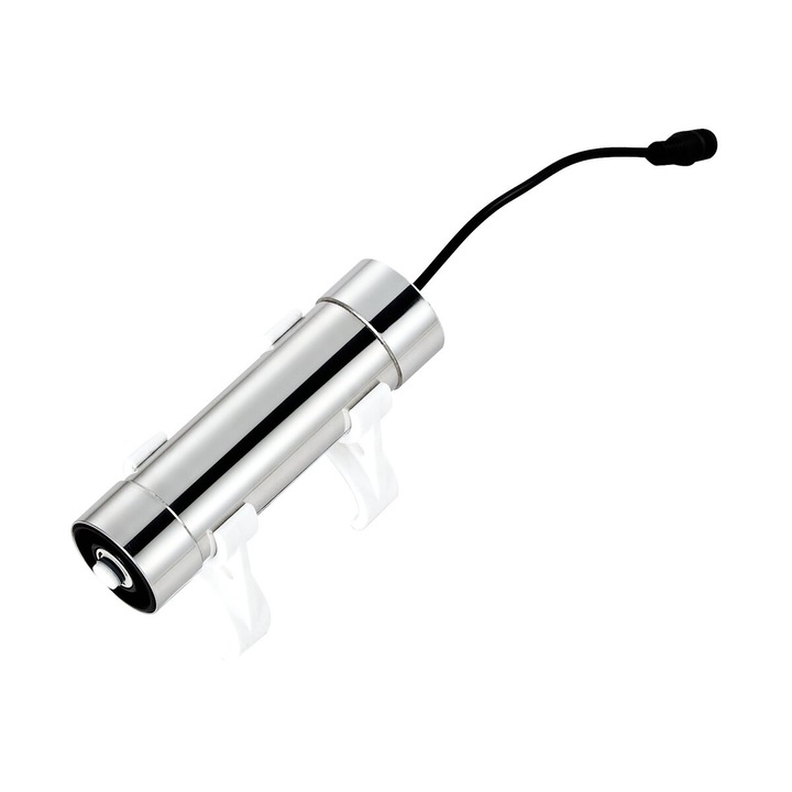 Purificator de apa UV VEVOR, 8W, 1GPM, otel inoxidabil, dimensiuni 132x38x38mm