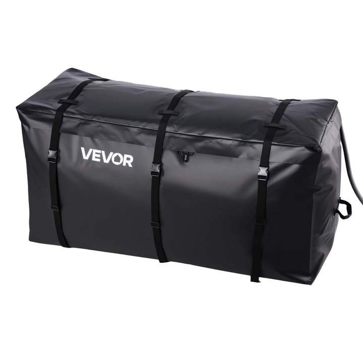 Geanta transport cargo, VEVOR, 59.84x24.02x30.63 in, impermeabila, neagra