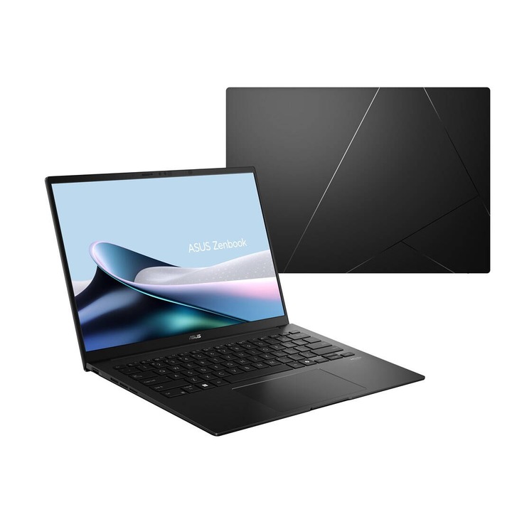 Laptop ASUS ZenBook 14 UM3406GA-QD008W Ryzen AI 7 445 14.0inch WUXGA 32GB 1TB Windows 11 Home Jade Black