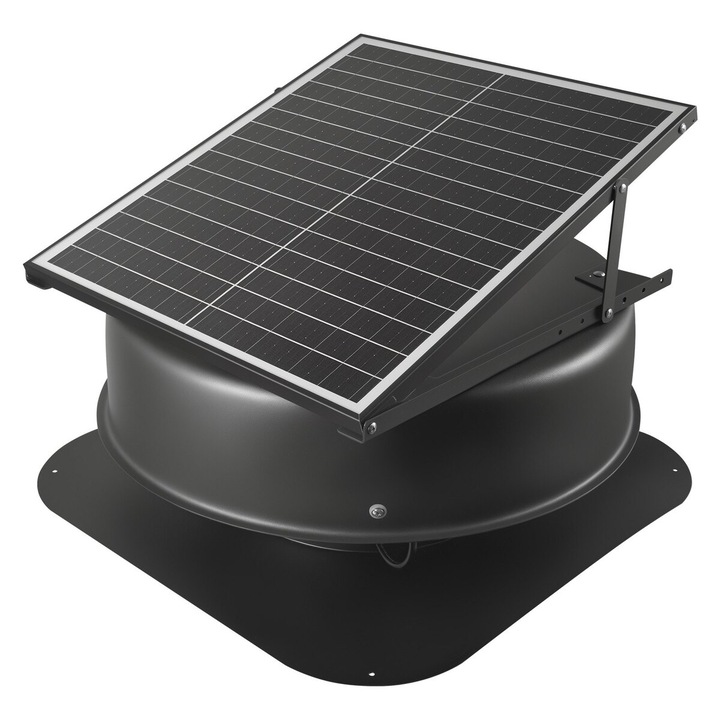 Ventilator de evacuare pentru mansarda cu panou solar 42W VEVOR