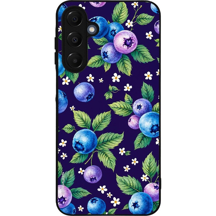 Husa telefon Sonique Fruit Series, pentru Samsung Galaxy A16 4G / Galaxy A16 5G, imprimeu fructe, silicon, multicolor