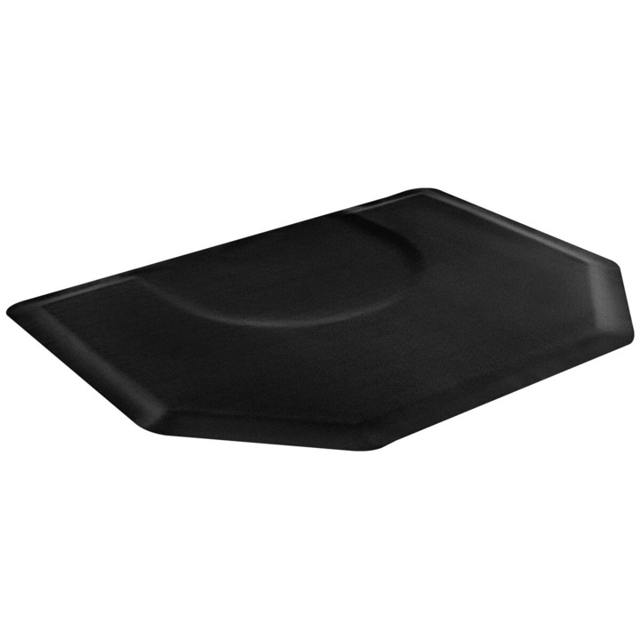 Килим за салон Hexagonal VEVOR, 1225x1505мм, Матово Черен, 13мм Дебелина, PVC Повърхност Лесна за Почистване