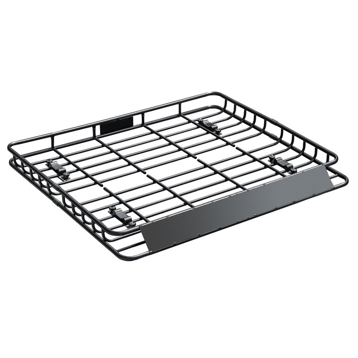 VEVOR tetőcsomagtartó, 43x50x4.1 hüvelyk, max. 150 lbs teherbírás, ötvözött acél, időjárásálló