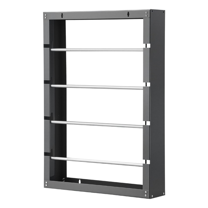 Suport pentru bobine de cablu VEVOR, 4 tije ajustabile, capacitate 68kg, dimensiuni 665x155x930mm