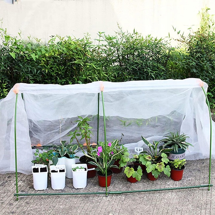 Folie polietilena transparenta 250g/m2, 3x6m, rezistenta la UV, pentru sera