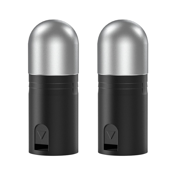 Rezistor de terminare DMX512, 2 buc, XLR 3 pini, 120 O, Galben cald, 5x1, 9cm