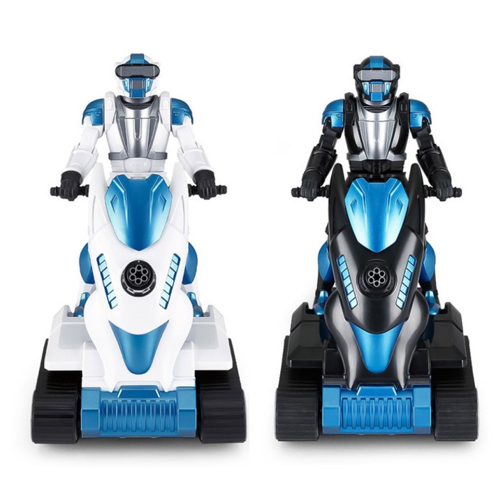 Robot lup războinic cu telecomandă, Rastar, LED, 21x38, 5x34, 5cm