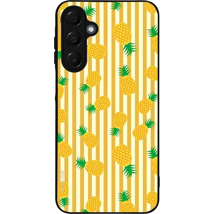 Husa telefon Sonique Fruit Series, Ananas 01, silicon, multicolor, pentru Samsung Galaxy A16 4G / Galaxy A16 5G