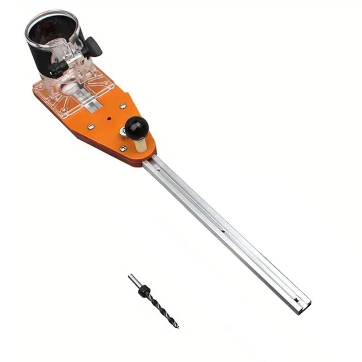 Ghidaj de tăiere cerc, Jig pentru frezare, Set 1, Argintiu, 2-70 cm