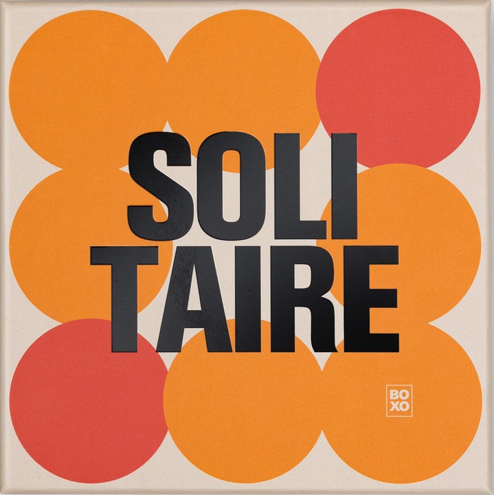 Joc de societate, Suck UK, Solitaire, multicolor, tabla acrilica, set pentru adulti