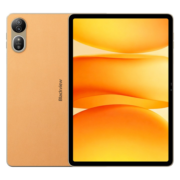 Blackview MEGA 12 táblagép, 12.2" Android 15, Android táblagép billentyűzettel, egérrel, tollal és tokkal, 36GB RAM + 256GB ROM (2TB), 2.4K 120Hz FHD + IPS, 10000mAh / 33W gyorstöltés, 5G WiFi, Arany