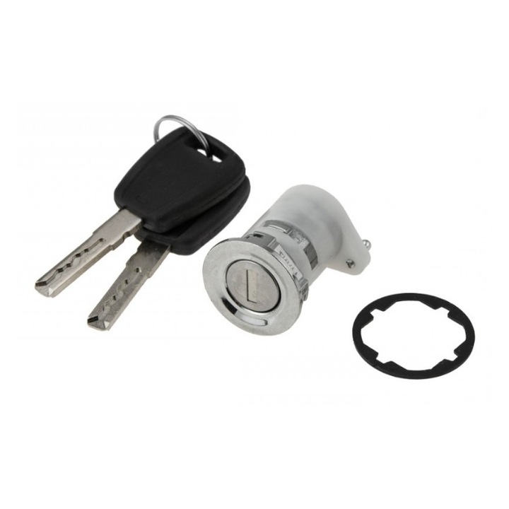 Ключалка с ключове за врата на автомобил за CITROEN JUMPER, FIAT DUCATO, PEUGEOT PARTNER 2002-2006, метал, пластмаса