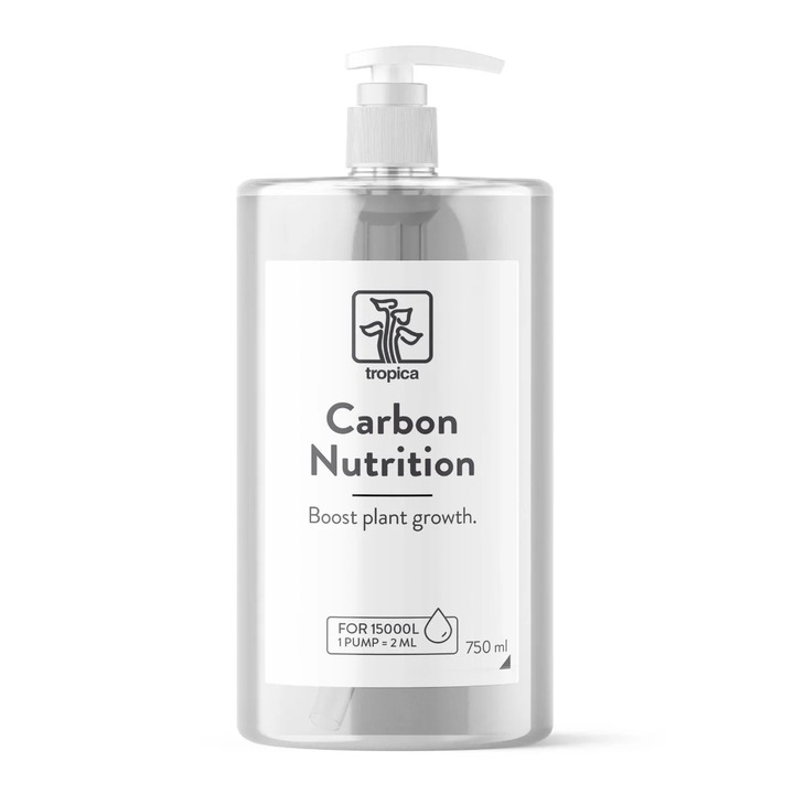 Folyékony szén akváriumi növényeknek, Tropica Carbon Nutrition, 750ml