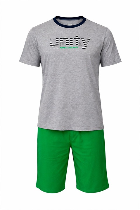 Pijama barbati Uniconf, PBV50IMP155, Multicolor