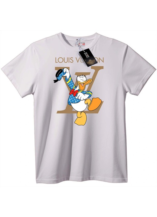 Louis Vuitton x Donald Kacsa póló, Fehér