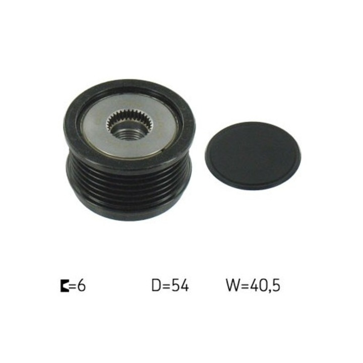 Piesa de curea alternator SKF OAP7153, auto, 1.9d/2.0 Multijet