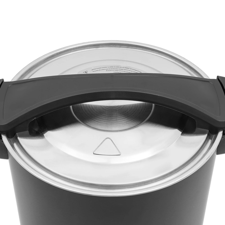 Cuptor electric pentru topit ceara, 12L, otel inoxidabil, negru, aparat multifunctional pentru epilare