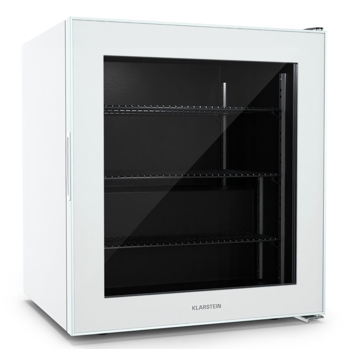 Congelator Klarstein Iceage 88, 88 litri, E, 3 niveluri, sticlă, 60x66x53cm