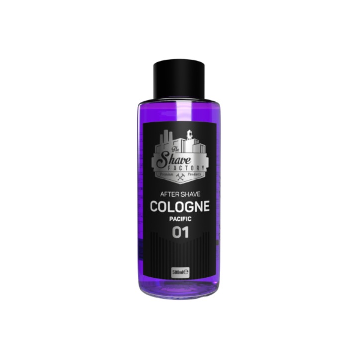 Apa de colonie dupa ras The Shave Factory PACIFIC, 500 ml, transparent, lichid