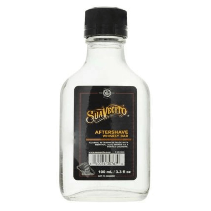 Suavecito Aftershave Whiskey Bar, apa dupa ras 100 ml, lichid, transparent