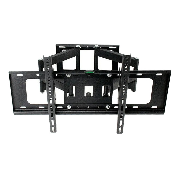 TV tartó, 32-70 hüvelyk, fekete, 50 kg teherbírás, forgatható és dönthető beállítás